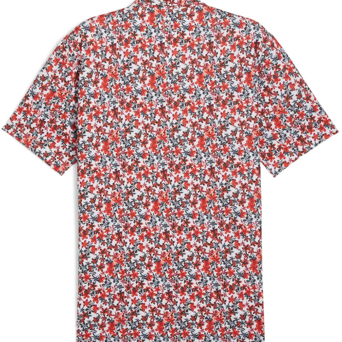 PUMA Men's MATTR Lillie Print Golf Polo Shirt