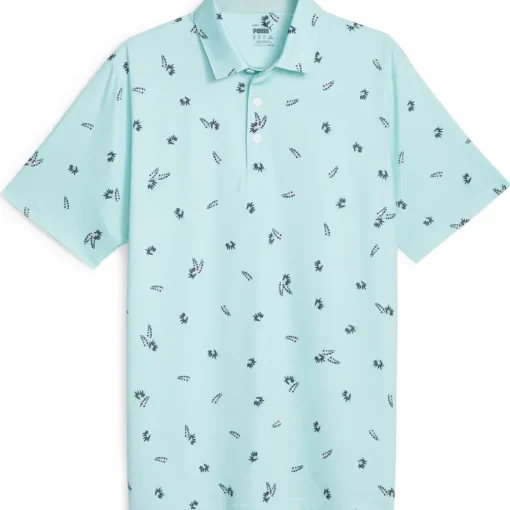 PUMA Men's MATTR Micro Golf Polo Shirt