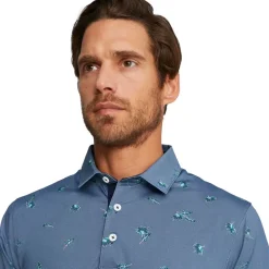 PUMA Men's MATTR Micro Golf Polo Shirt