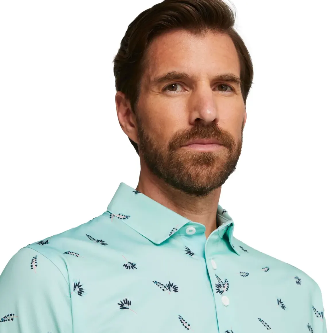 PUMA Men's MATTR Micro Golf Polo Shirt