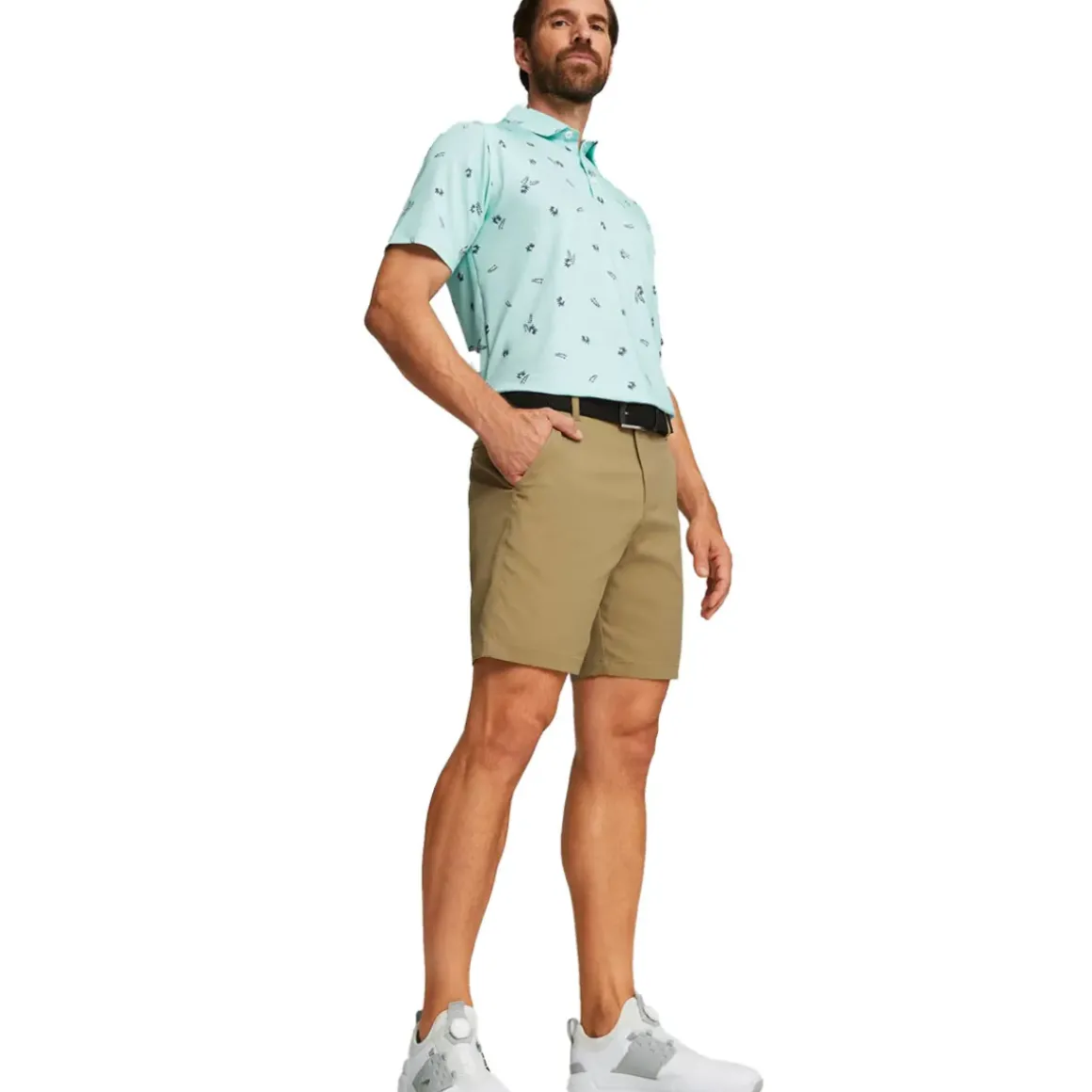 PUMA Men's MATTR Micro Golf Polo Shirt