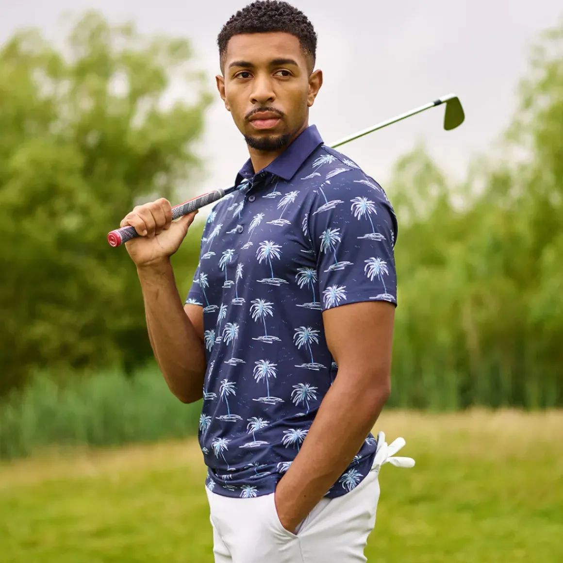 PUMA Men's MATTR Mirage Golf Polo Shirt