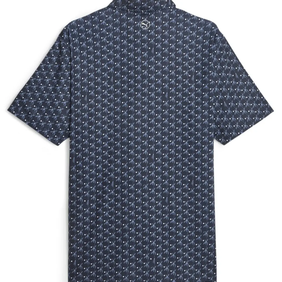 PUMA Men's MATTR Palms Golf Polo Shirt