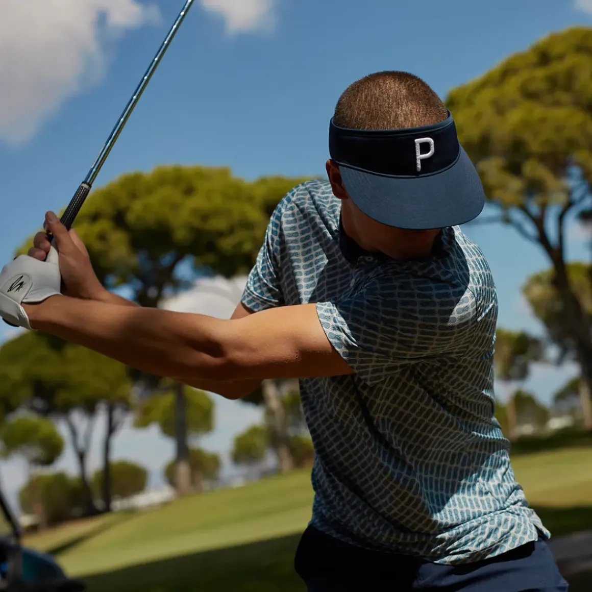 PUMA Men's MATTR Pineapples Golf Polo Shirt