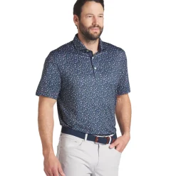 PUMA Men's MATTR Soto Print Golf Polo Shirt