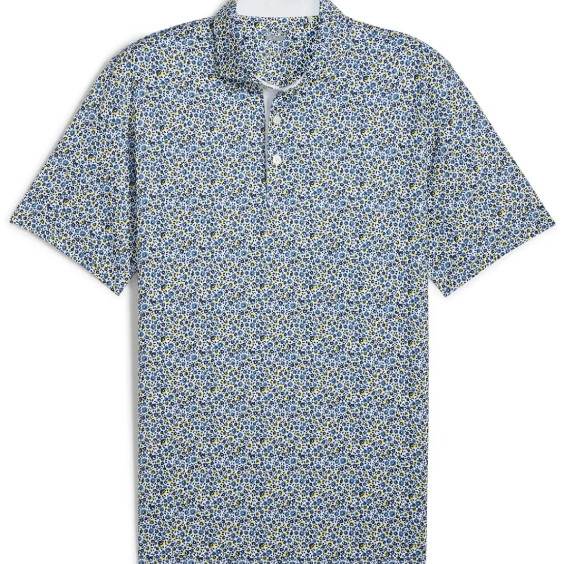 PUMA Men's MATTR Soto Print Golf Polo Shirt