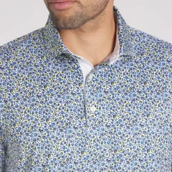 PUMA Men's MATTR Soto Print Golf Polo Shirt