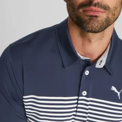 PUMA Men's MATTR Track Golf Polo Shirt