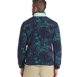 PUMA Men's Palm Tree Crew Fleece Pocket Half Zip Golf Mid Layer