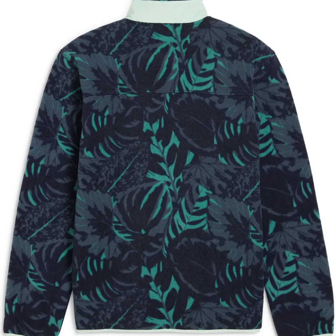 PUMA Men's Palm Tree Crew Fleece Pocket Half Zip Golf Mid Layer