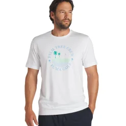 PUMA Men's Palm Tree Crew Island Golf T-Shirt