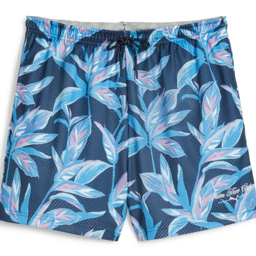 PUMA Men's Palm Tree Crew Range Print Golf Shorts