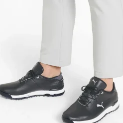 PUMA Men's PROADAPT ALPHACAT Leather Waterproof Spikeless Golf Shoes
