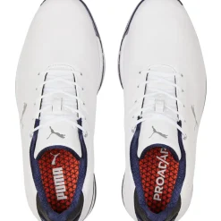 PUMA Men's PROADAPT ALPHACAT Leather Waterproof Spikeless Golf Shoes