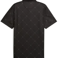 PUMA Men's Pure 2.0 Argyle Print Golf Polo Shirt