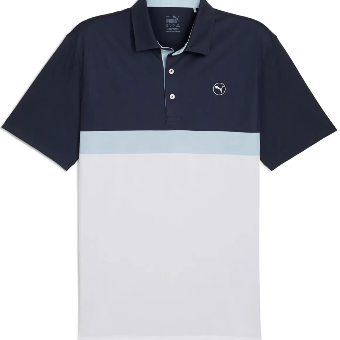 PUMA Men's Pure Colourblock Golf Polo Shirt