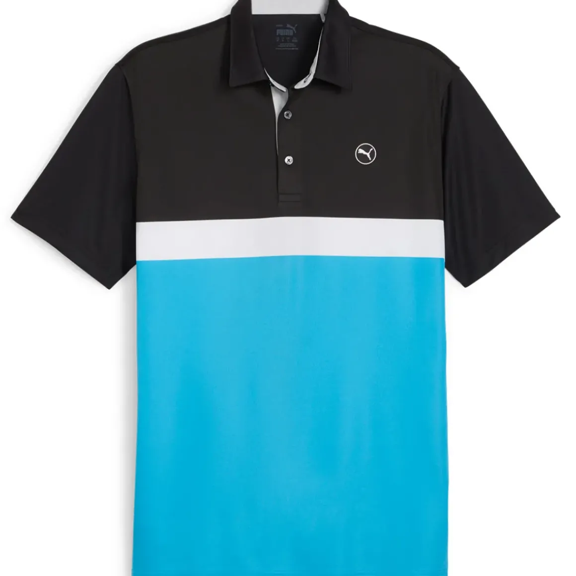 PUMA Men's Pure Colourblock Golf Polo Shirt