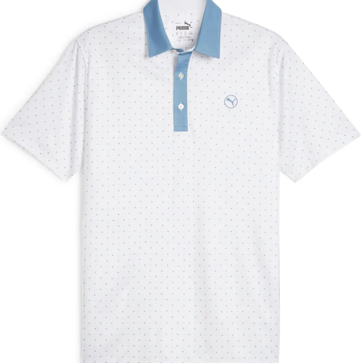 PUMA Men's Pure Geo Golf Polo Shirt