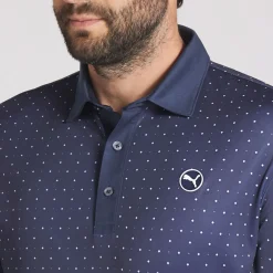 PUMA Men's Pure Geo Golf Polo Shirt