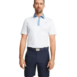 PUMA Men's Pure Geo Golf Polo Shirt