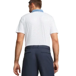 PUMA Men's Pure Geo Golf Polo Shirt