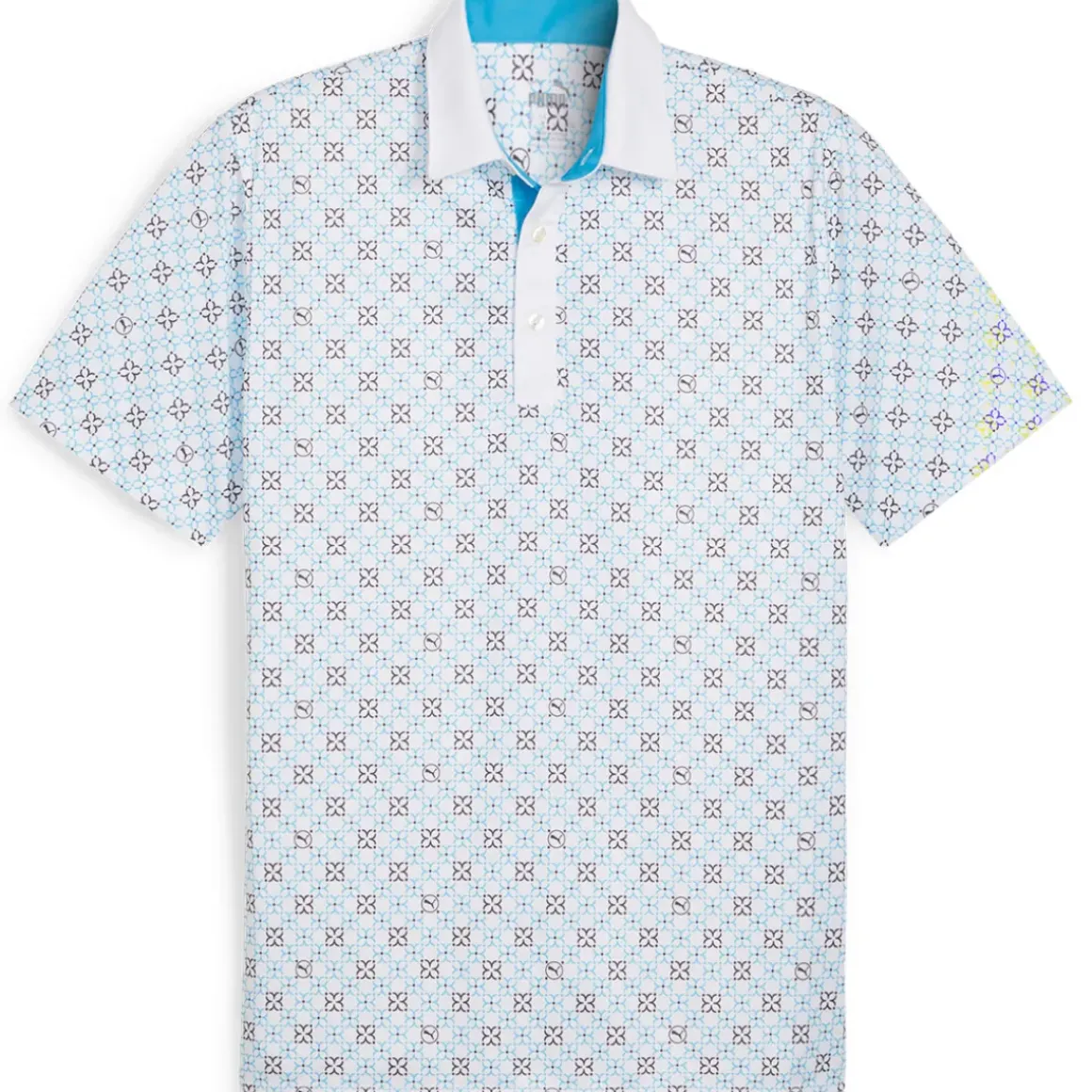 PUMA Men's Pure Monogram Golf Polo Shirt