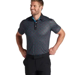 PUMA Men's Pure Monogram Golf Polo Shirt