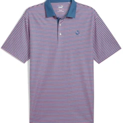 PUMA Men's Pure Stripe Golf Polo Shirt