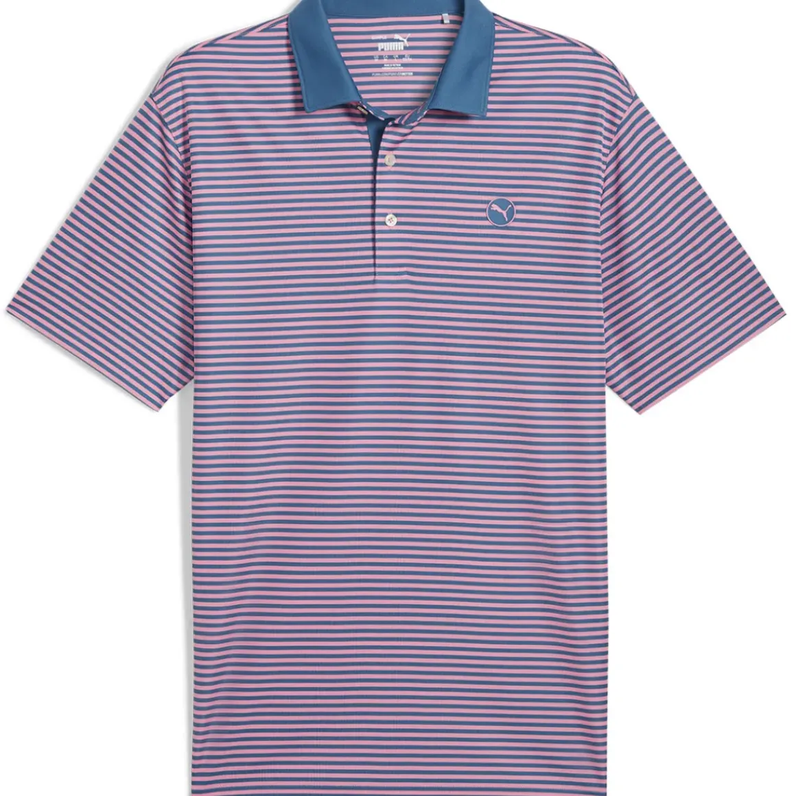 PUMA Men's Pure Stripe Golf Polo Shirt