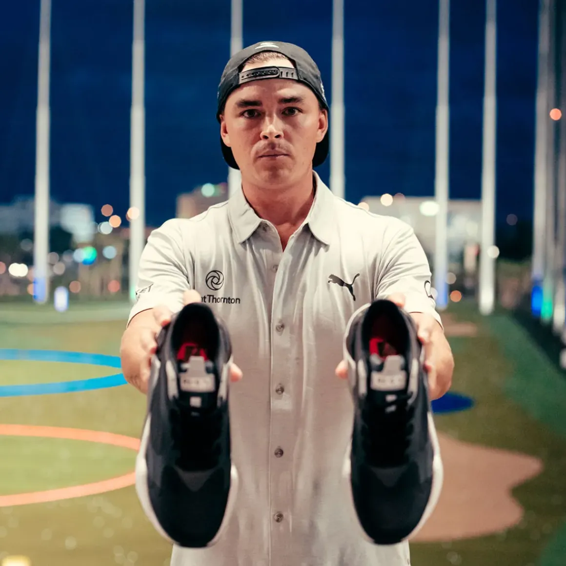 PUMA Men's RS-G Waterproof Spikeless Golf Shoes