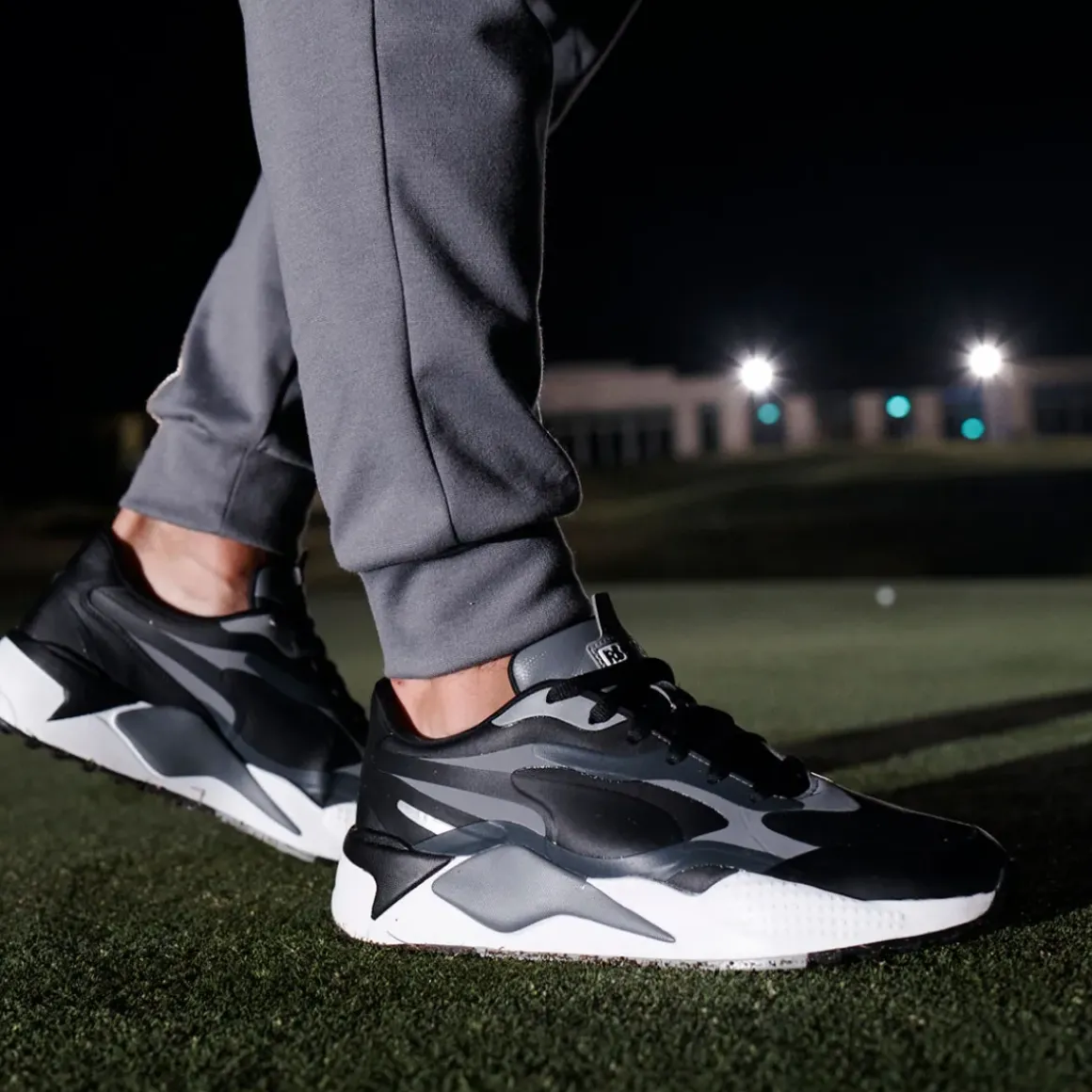 PUMA Men's RS-G Waterproof Spikeless Golf Shoes