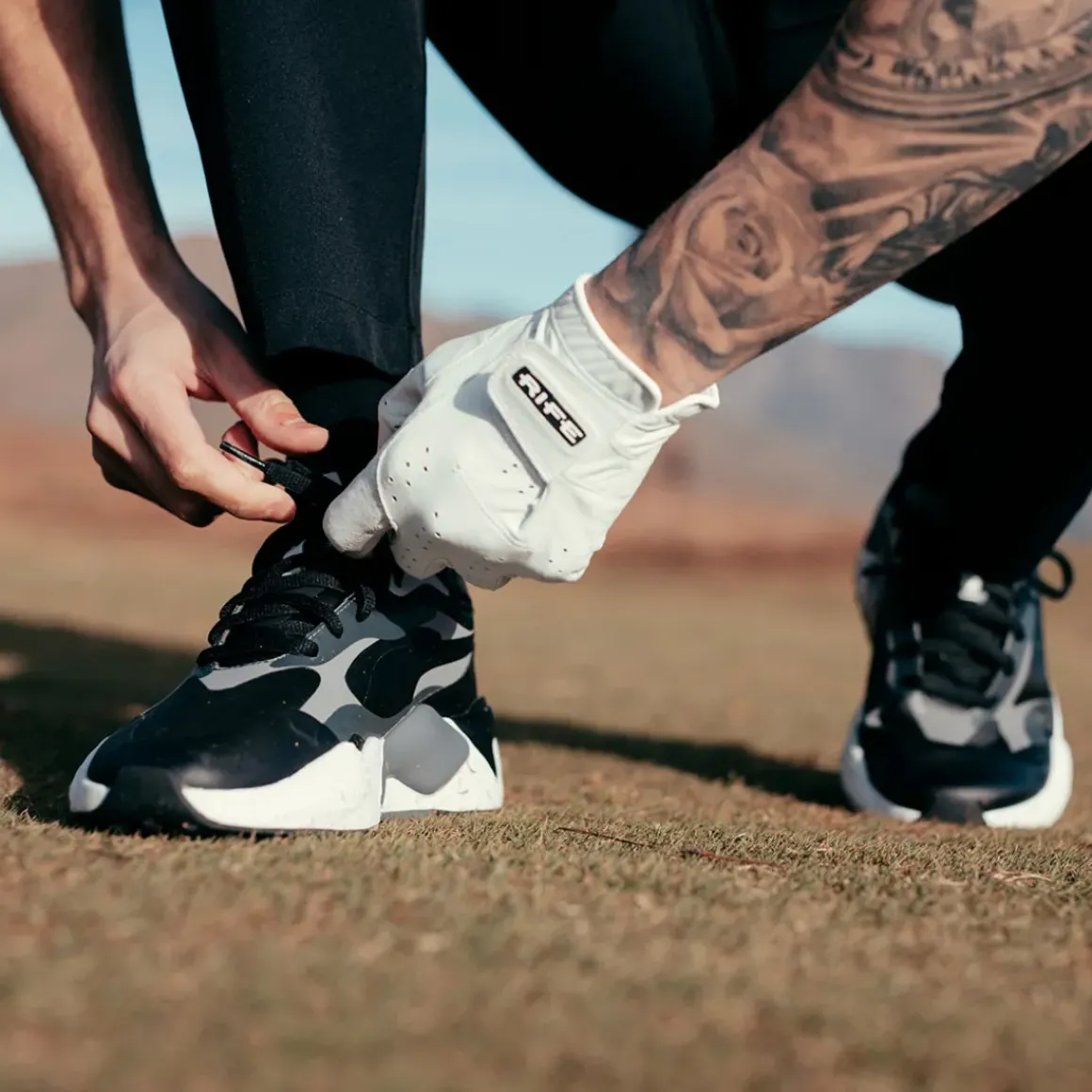 PUMA Men's RS-G Waterproof Spikeless Golf Shoes