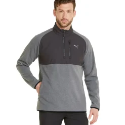 PUMA Men's Sherpa Half Zip Golf Midlayer