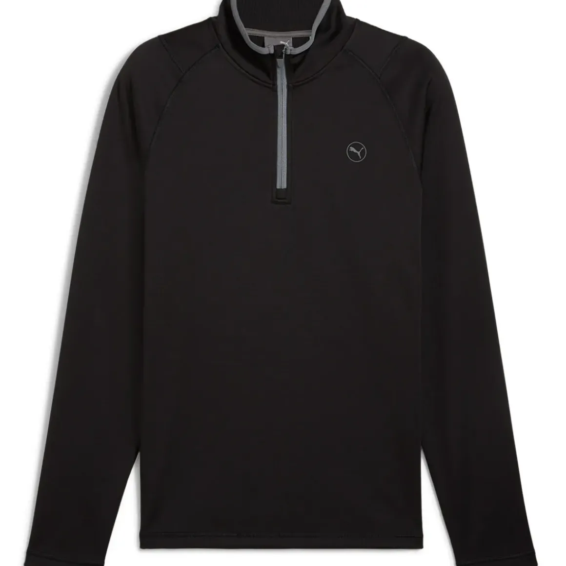PUMA Men's Waffle Fleece Quarter Zip Golf Mid Layer