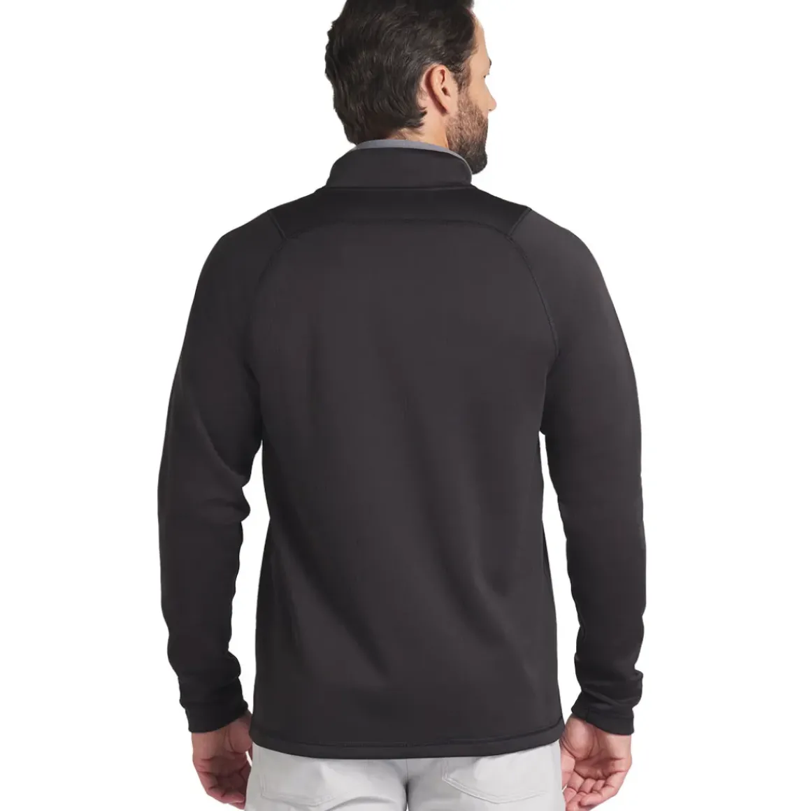 PUMA Men's Waffle Fleece Quarter Zip Golf Mid Layer