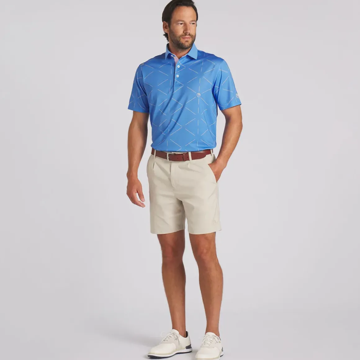 PUMA Men's X Arnold Palmer Geo Golf Polo Shirt