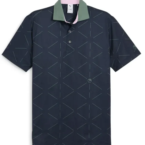 PUMA Men's X Arnold Palmer Geo Golf Polo Shirt