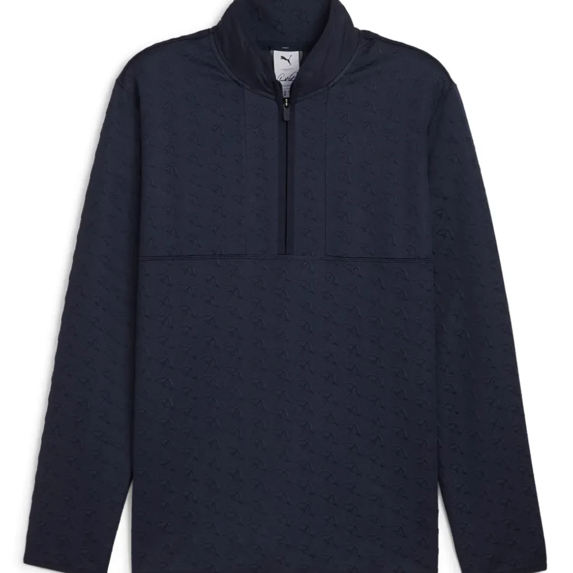 PUMA Men's X Arnold Palmer Jacquard Half Zip Golf Mid Layer