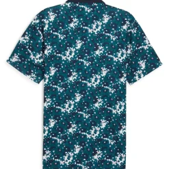 PUMA Men's X Arnold Palmer Floral Golf Polo Shirt