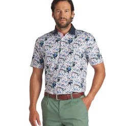 PUMA Men's X Arnold Palmer Floral Golf Polo Shirt