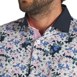 PUMA Men's X Arnold Palmer Floral Golf Polo Shirt