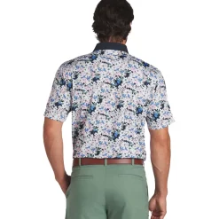 PUMA Men's X Arnold Palmer Floral Golf Polo Shirt