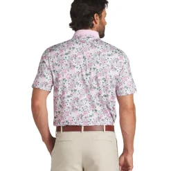 PUMA Men's X Arnold Palmer Floral Golf Polo Shirt