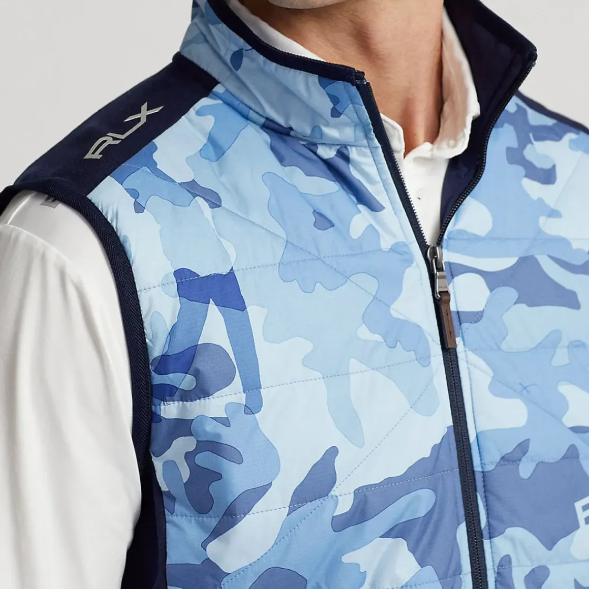 Ralph Lauren Men's Camo Golf Hybrid Golf Gilet