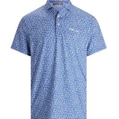Ralph Lauren Men's Print Custom Slim Fit Performance Golf Polo Shirt