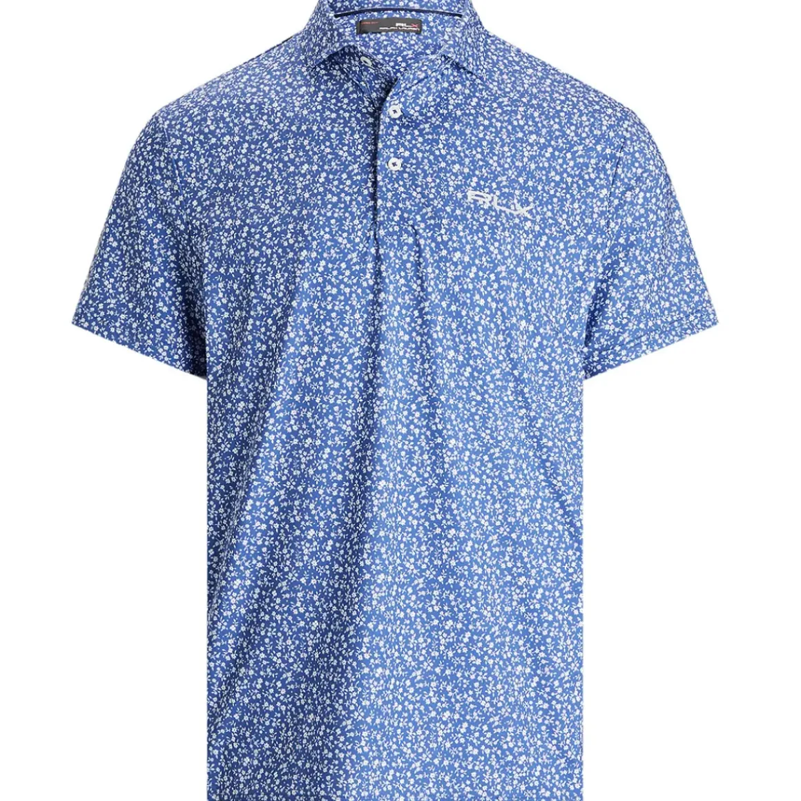 Ralph Lauren Men's Print Custom Slim Fit Performance Golf Polo Shirt