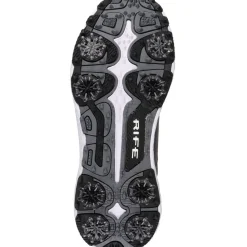 Rife Men's Lightning Waterproof Spiked Golf Shoes