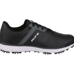 Rife Men's Lightning Waterproof Spiked Golf Shoes