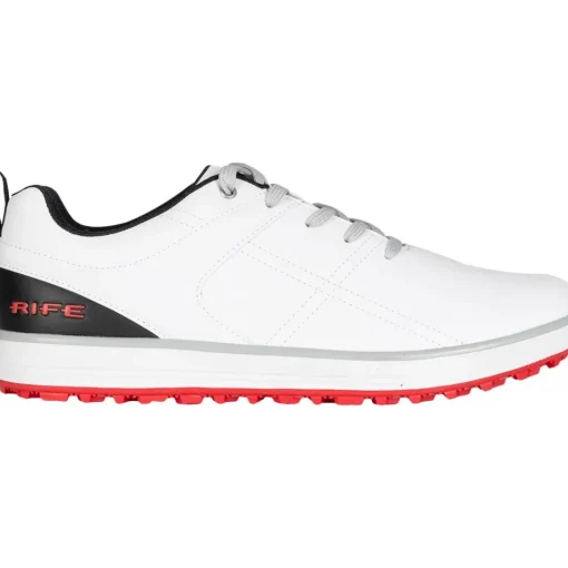 Rife Men's RF-01 Pro-Approach Waterproof Spikeless Golf Shoes