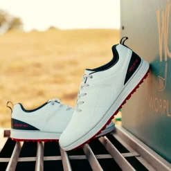 Rife Men's RF-01 Pro-Approach Waterproof Spikeless Golf Shoes